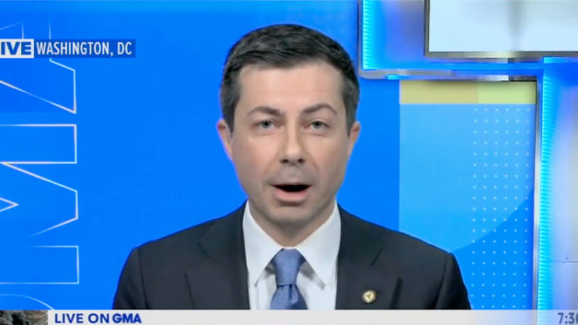 PETE CAVES: Buttigieg Says He Now ‘Plans To Go’ To Toxic Train ...