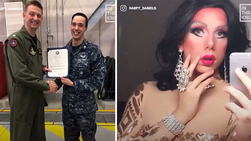 In The Navy U S Navy Hires Active Duty Non Binary Drag Queen To
