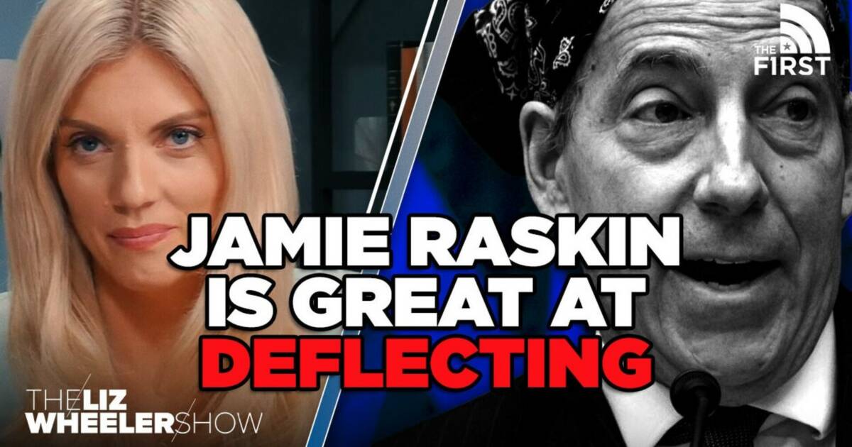 Jamie Raskin in a Bandana REACTS to Hunter Biden Corruption – The First TV