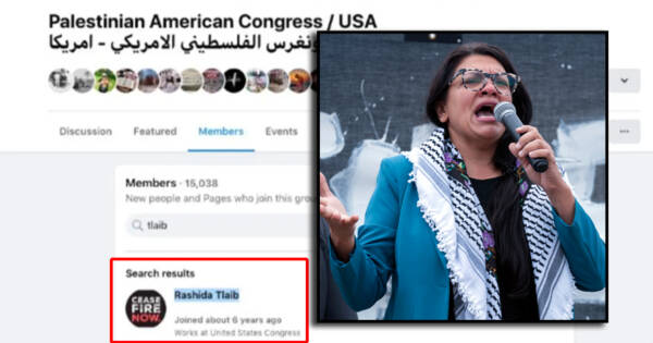 BREAKING REPORT: Rashida Tlaib Member of ‘Secret Facebook Group’ that Glorifies Hamas Killers