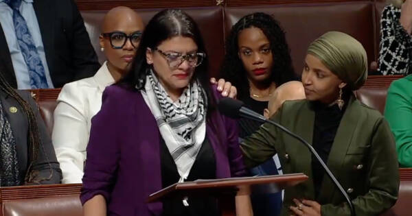 HAMAS CAUCUS: Tlaib Votes AGAINST Bill to BAN October 7 Terrorists from the USA