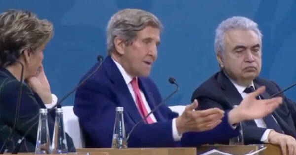 NATURAL GAS: Loud Fart Sound Erupts During John Kerry’s Climate Lecture