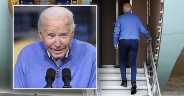 APPEASER-IN -CHIEF: Biden Says He Will ‘Have Discussions’ About Iran After Fundraising Trip