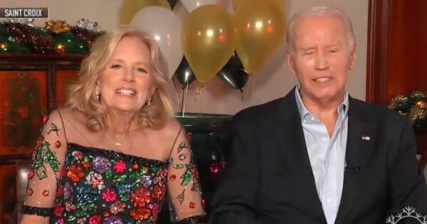 LIVE FROM THE NURSING HOME&colon; Dementia Joe Says Jill Fed Him ‘Pasta and Ice Cream’ for New Year’s Eve
