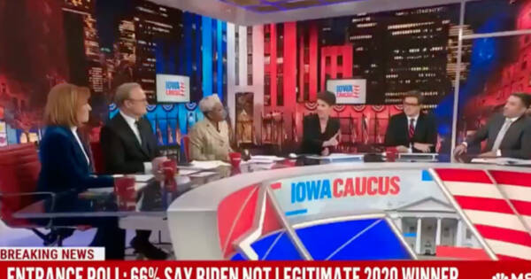MELTDOWN BEGINS: Maddow Flips Out After Trump Wins Iowa‚ Says Half of America Now ‘Fascist’