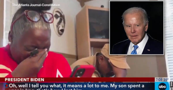 ANOTHER LIE: Senile Biden Tells Grieving Parents He ‘Lost His Son in Iraq’