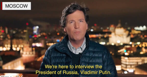 BREAKING: Tucker Carlson to Interview Vladimir Putin in Moscow