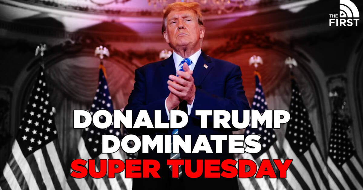 Donald Trump Dominates Super Tuesday – The First TV