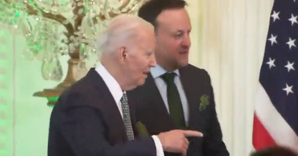 GIBBERISH JOE: Biden Malfunctions‚ Gets Escorted Off the Stage After Incoherent Rant