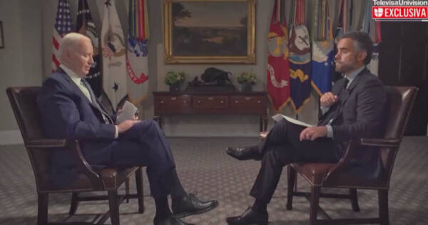 NIGHTMARE INTERVIEW: Aging President Forgets the Word Congress