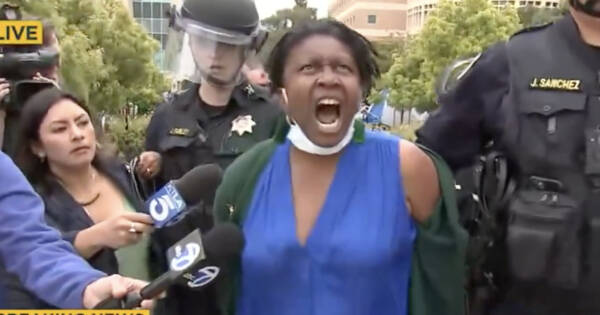 BONUS VIDEO: ‘Third World Feminism’ Professor Goes Crazy While Being Arrested
