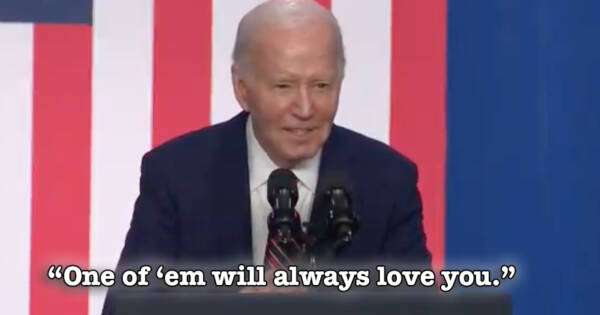CREEPY JOE: Biden Urges Men to Marry into Family ‘With 5 Daughters’ – ‘One of ‘Em Will Love You’
