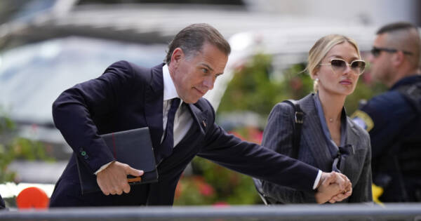 HUNTER’S TURN: Hunter Biden Arrives in Delaware Court to Face Gun Charges
