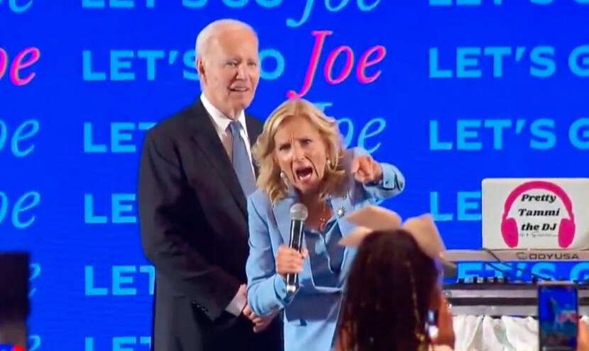 LIKE A TODDLER: First Lady to Pres – ‘You Answered Every Question!!!’