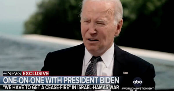 TO THE NURSING HOME: Senile Biden Claims He Stopped Israel from ‘Going into Russia’  