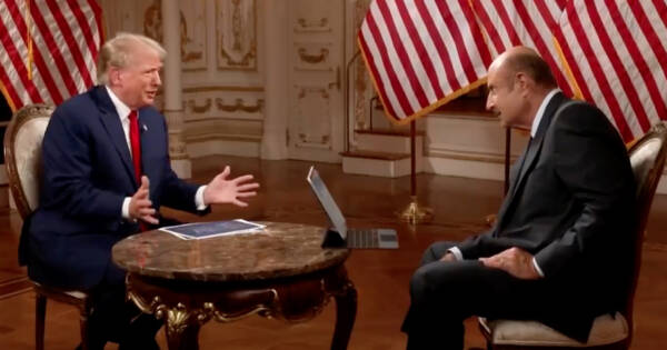 RED PHIL: Trump Tells Dr. Phil that Biden is a ‘Mentally Deficient Evil Guy’