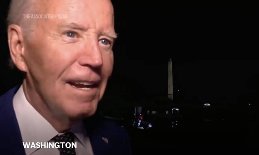 SUNDOWNING: Confused Biden Says He ‘Cured the Economy and the Environment’