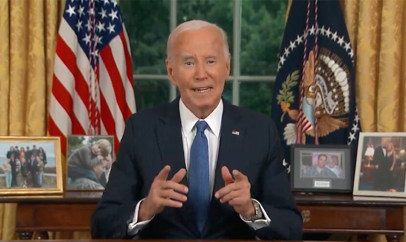 ZOMBIE JOE SPEAKS! Biden Delivers Incoherent Address After Dropping Out of the Race