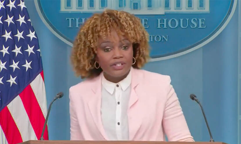 DELUSIONAL: KJP Says Biden ‘Greatest President in US History’