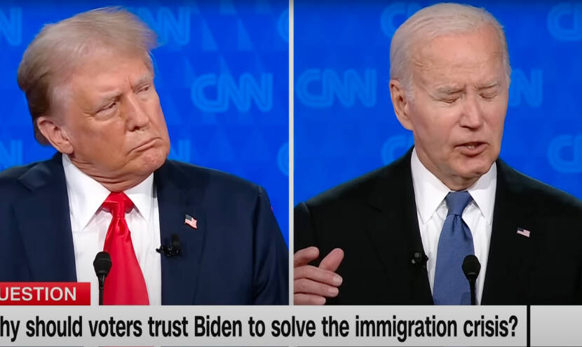 BYE BYE, JOE! Post Debate Poll – 72% Think Joe Mentally Impaired