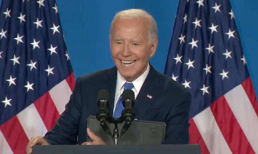 ON AIR MELTDOWN: Dementia Joe Says Trump is His Vice President