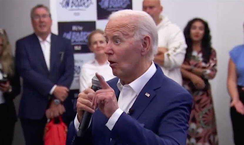 WATCH: Decrepit Biden Says Philadelphia Helped Get Him Elected… in Delaware
