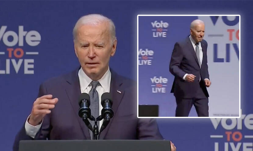 IMPLODING JOE: Dementia Biden Disintegrates at Nevada Speech, Jogs Off Mid Sentence