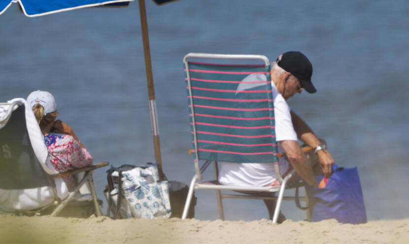 OLD MAN AND THE SEA: Biden Spends Another WEEK in Delaware