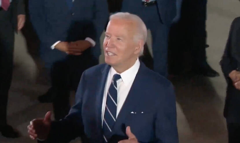 SUNDOWN JOE: ‘You’re Stuck with Me as President for a While!’