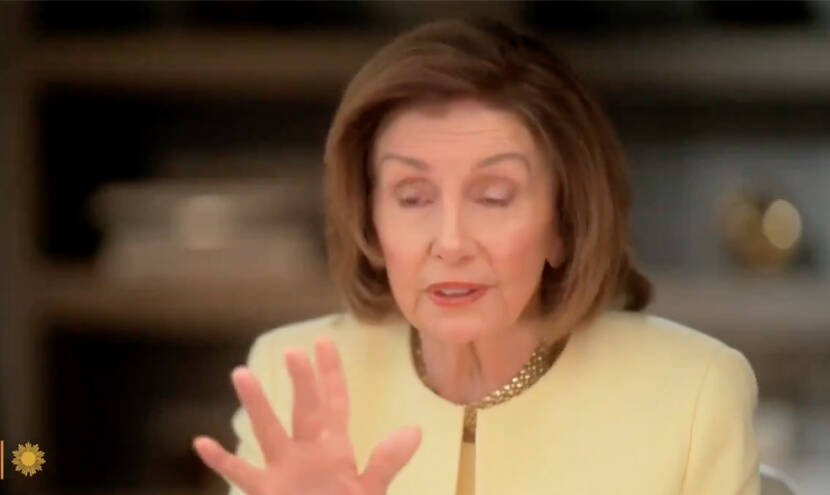 GRANDMA VODKA: Slurring Pelosi Says Biden Should Be Added to Mount Rushmore