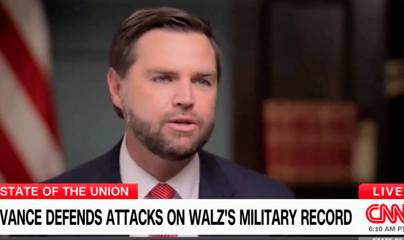 STOLEN VALOR: Vance Calls Out Walz for ‘Lying About Military Service’