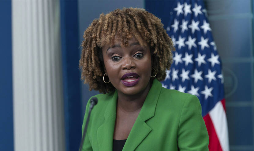 KJP CLAMS UP! White House Refuses to Comment on Kamala’s Mysterious Gun Claim