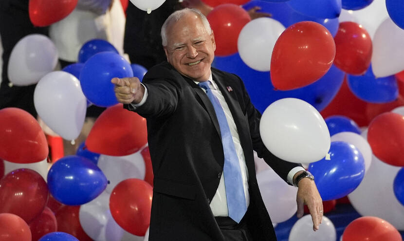 TRUMP: ‘There’s Something Wrong with Tim Walz, He’s a Weird Guy’