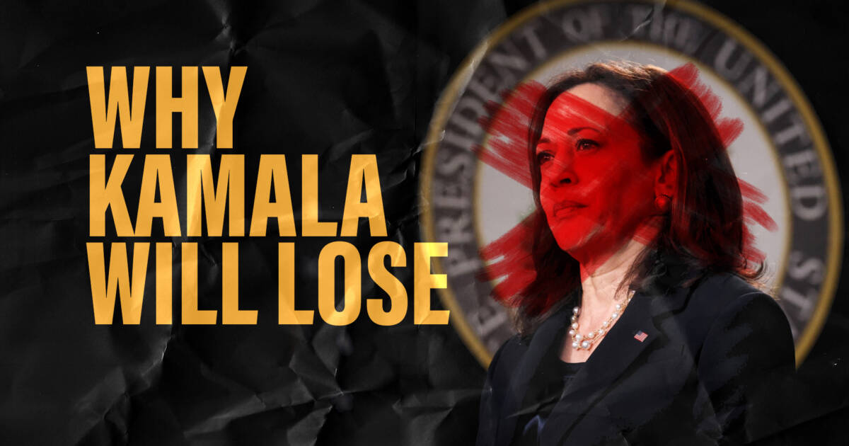 WHY KAMALA HARRIS WILL LOSE The First TV