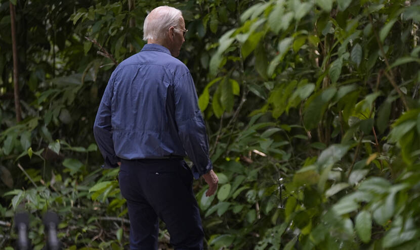 JOE-MANJI! Confused Biden Wanders into the Amazon Rainforest