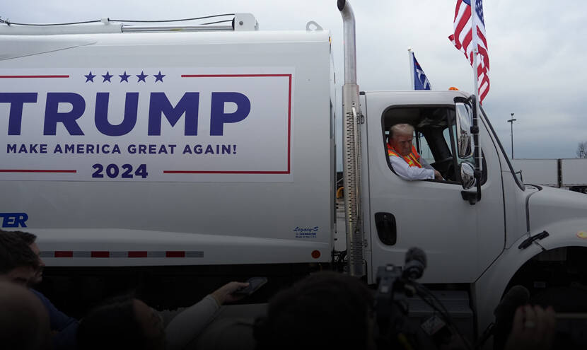 TAKE OUT THE TRASH: Trump’s MAGA Garbage Truck to Appear in Inauguration Parade